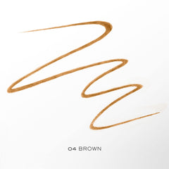Lancôme brow pencil spoolie closeup blending pigment for natural-looking brows
