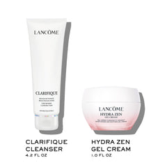Lancôme Clarifique foam texture close-up demonstrating gentle cleansing and smooth lather