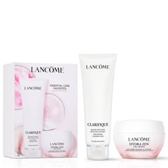 Lancôme Clarifique and Hydra Zen front packaging showing elegant gift presentation and clarity