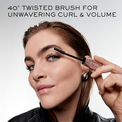 Lancôme swiped formula texture showing lightweight, non-clumping finish