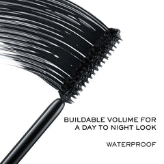 Lancôme Hypnôse texture stroke on paper showing creamy buildable formula for even coats