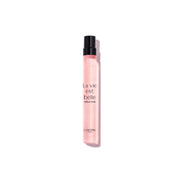 Lancôme bottle front showing compact elegant design and portable benefit