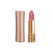 Lancôme lipstick tube front view showing elegant design and portable benefit