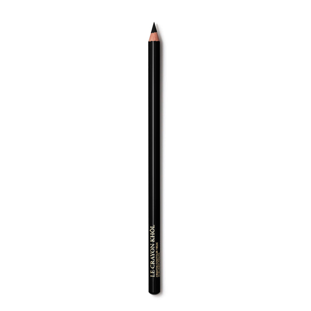 Lancôme Le Crayon Khôl front packaging showing pencil and cap, highlights convenience