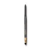 Lancôme Le Stylo front packaging showing sleek black pencil and cap, travel‑ready benefit
