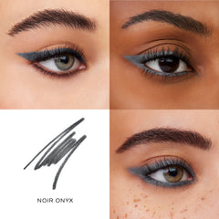 Close-up of Lancôme Le Stylo smudger tool demonstrating easy blending for smoky eyes