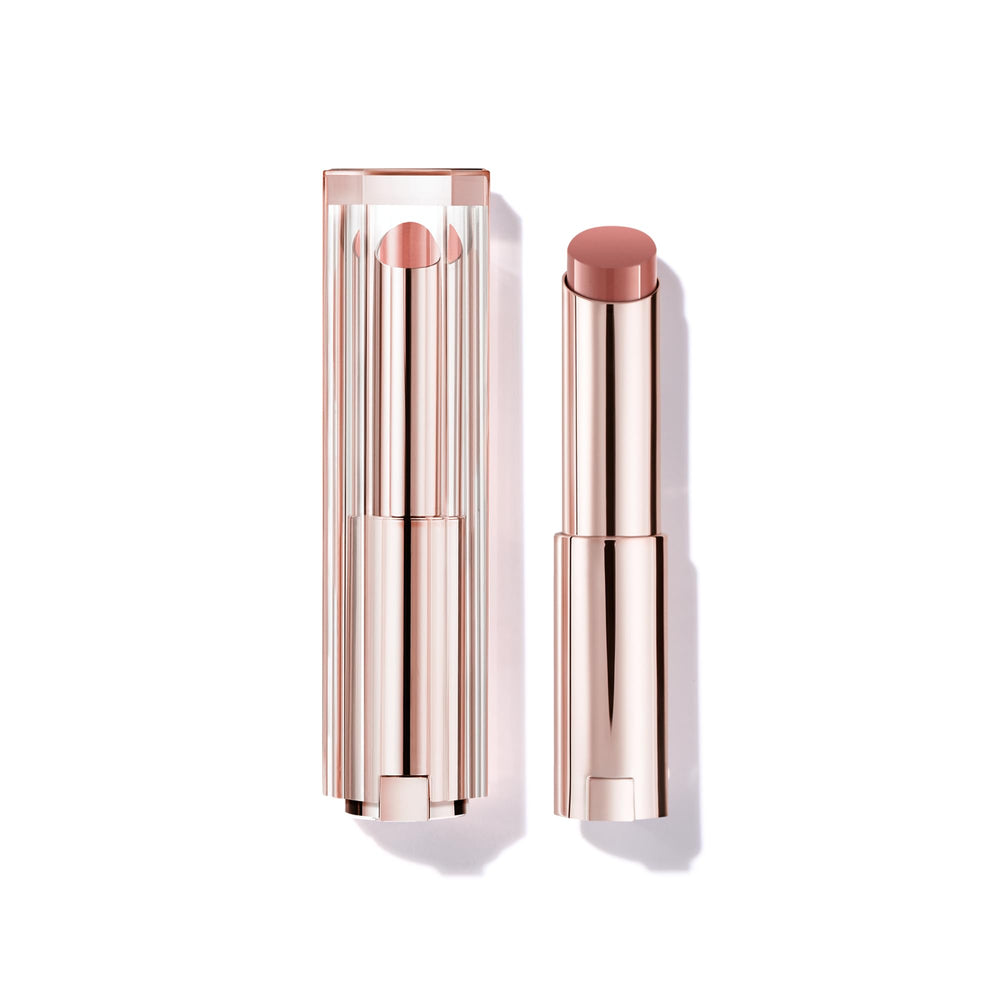 Lancôme tube front view showing sleek packaging and instant glossy benefit