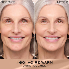 Lancôme Renergie pump dispensing foundation for precise, mess-free application