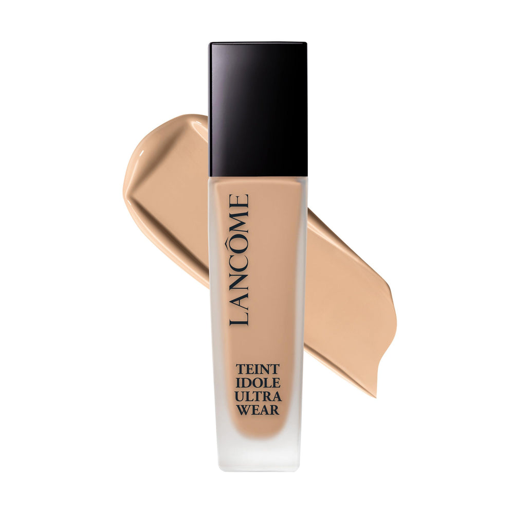 Lancôme front packaging showing bottle and label, showcasing luxury and clarity
