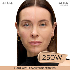Lancôme pump detail demonstrating controlled dispensing and easy application