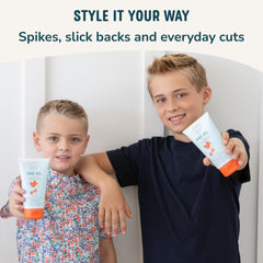 LANE & CO. used to create toddler spikes with natural, flexible hold