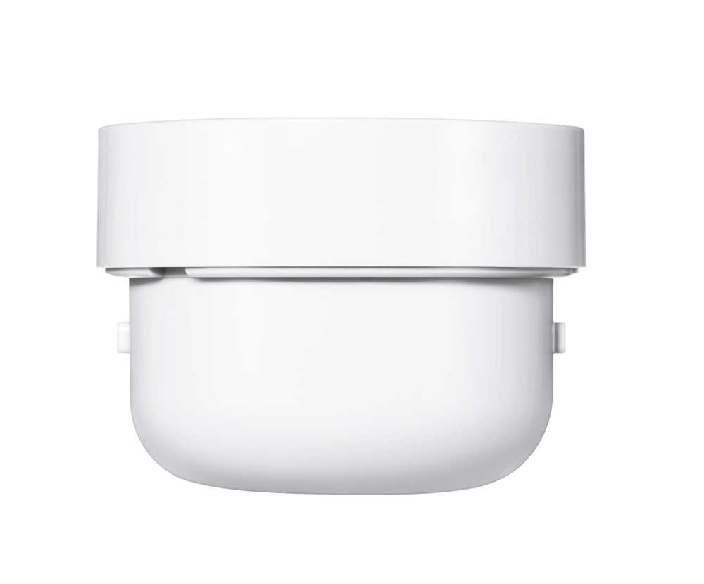 LANEIGE front jar showing refill option and compact design benefit
