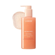 LANEIGE front packaging showing cleanser and balanced cleansing benefit