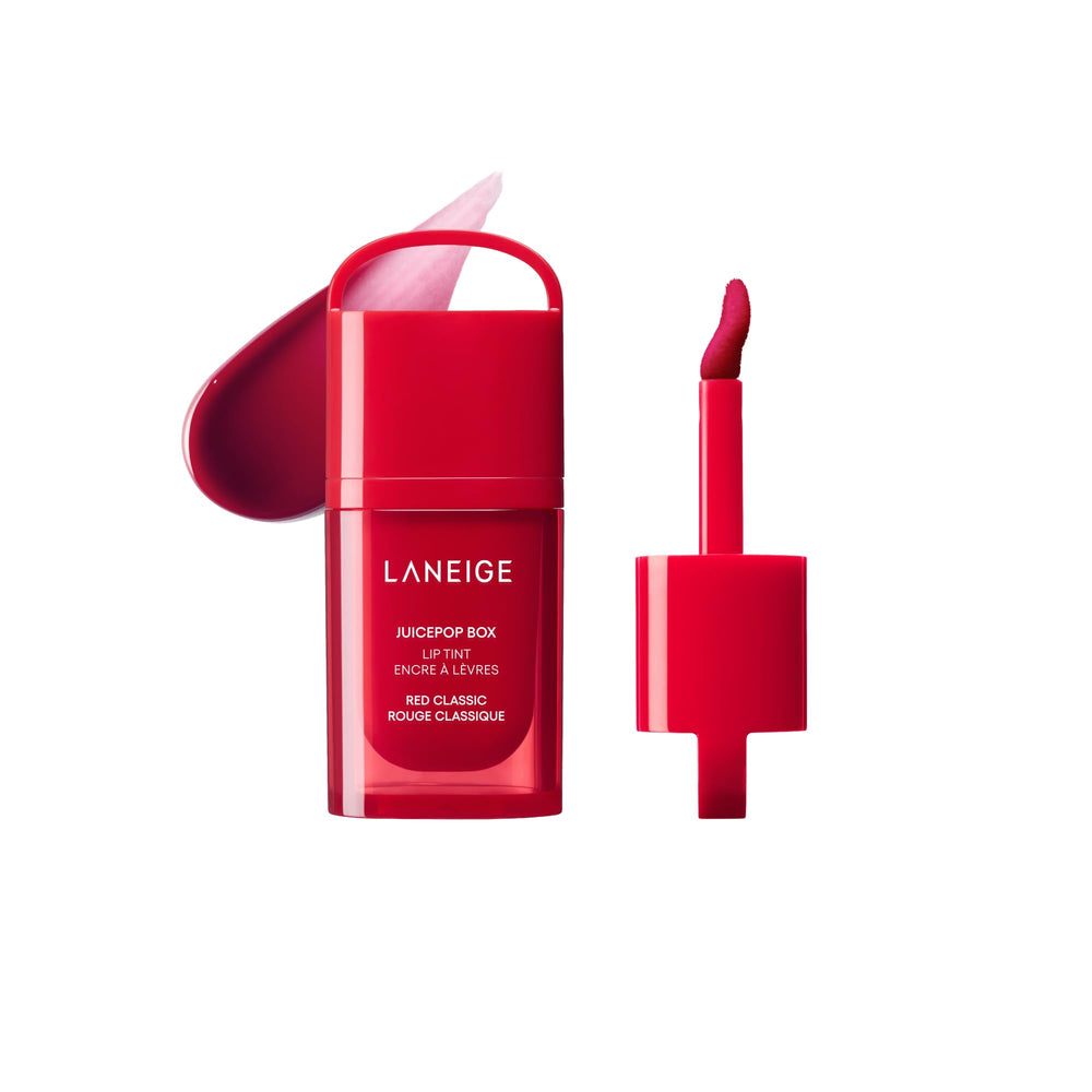 LANEIGE front packaging showing JuicePop Box tint and benefits