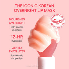 LANEIGE applied on lips during nightly routine for softer morning lips