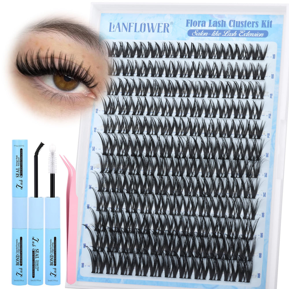 LANFLOWER front packaging showing kit and benefits for quick selection
