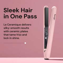 L'ANGE HAIR soft-touch handle for comfortable styling and control