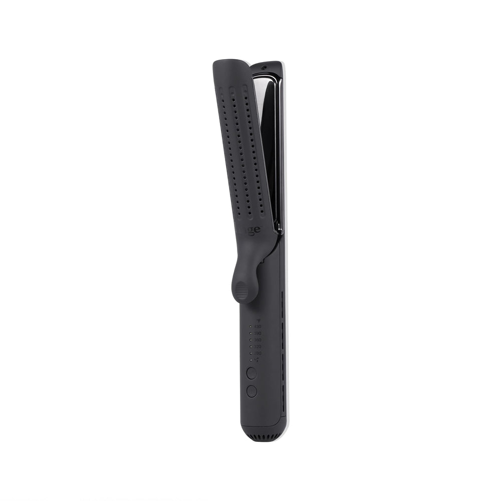 L'ANGE HAIR Le Duo Edge front view showing sleek 2-in-1 design and benefit of versatility