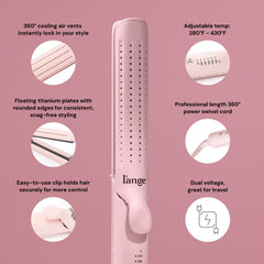 L'ANGE HAIR detailed airflow vents that cool and set curls quickly