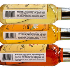 Lanman & Kemp label close-up highlighting ingredients and historic branding benefit