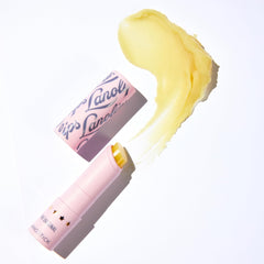 Lanolips Lanostick twist-up stick exposed and ready to apply providing quick lip moisture