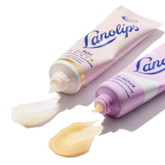 Lanolips overnight mask open jar showing creamy formula for intensive repair
