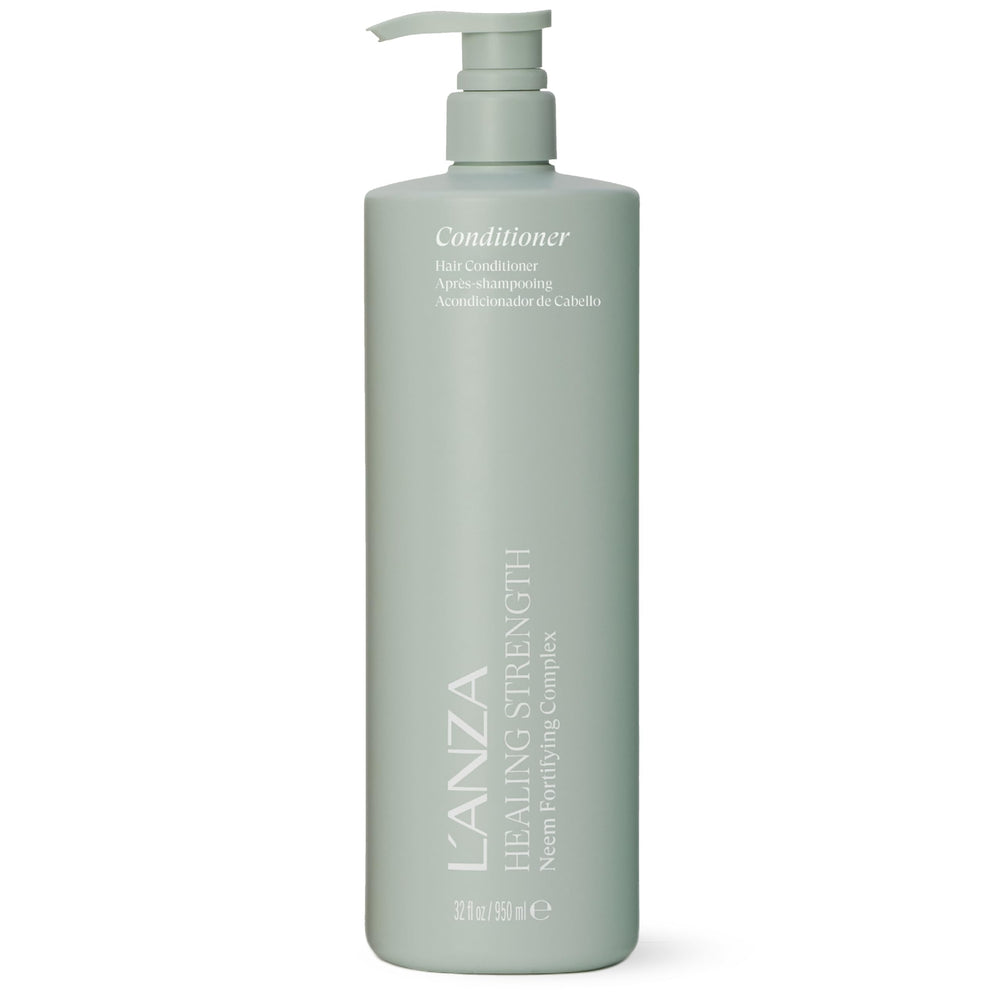 L’ANZA front bottle view showing 33.8 fl oz size and brand benefit