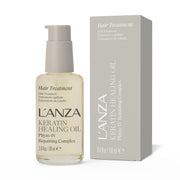 L’ANZA front bottle view showing sleek design and benefit of salon repair