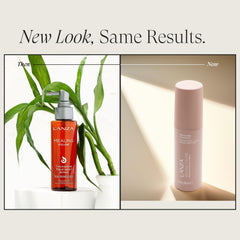 L’ANZA bottle and spray nozzle detail demonstrating easy application and control