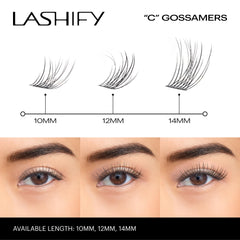 Lashify application with Fuse Control Wand demonstrating accurate placement benefit