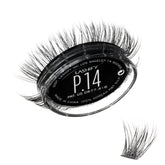 Lashify Plushy front cartridge showing twelve Gossamer clusters for easy application
