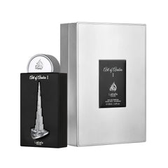 Lattafa boxed packaging showcasing Art of Arabia I and protection for shipping