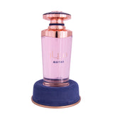 Lattafa Mayar front bottle view showing elegant packaging and perfume identity