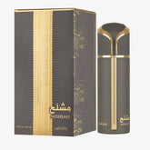 Lattafa Mishlah front packaging showing elegant bottle and box, highlighting premium gift appeal