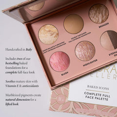 LAURA GELLER bronzer blush and highlighter detail highlighting natural warmth and glow