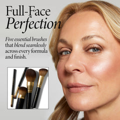 LAURA GELLER NEW YORK bronzer brush head texture for even, blended bronzing benefit