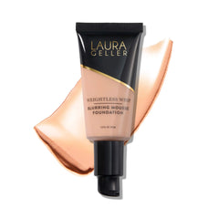 LAURA GELLER front packaging showing the whip mousse foundation and its compact design