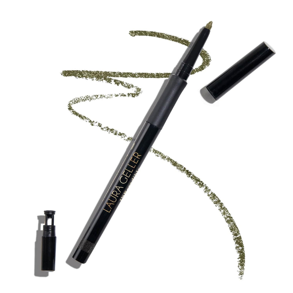 LAURA GELLER Olive My Love front packaging showing color and benefit of long wear