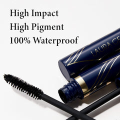 LAURA GELLER NEW YORK mascara brush close-up separating lashes for lifted look