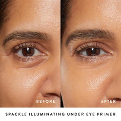 LAURA GELLER NEW YORK before and after under-eye brightening result
