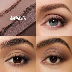 Laura Mercier quad open with four pans visible, showing shade harmony and finishes