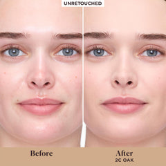 Laura Mercier texture close-up demonstrating smooth blurred matte finish