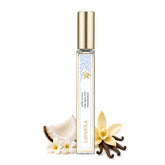 Lavanila travel roller front view showing compact perfume and portable benefit