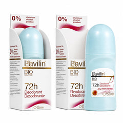 Lavilin front packaging showing two-pack and long-lasting odor control