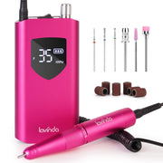 Lavinda front view in viva magenta showing ergonomic design and portability
