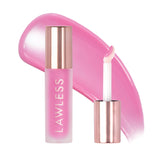 Lawless gloss front packaging showing shade and glossy finish benefit