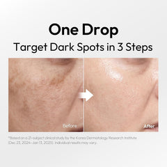 LAYERLAB dropper dispensing serum highlighting precision and control