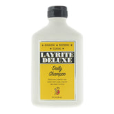 Layrite bottle front view showing label and size, highlights barber-crafted formula benefit