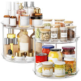 LazySpin front view showing compact 9-inch organizer and visibility benefit