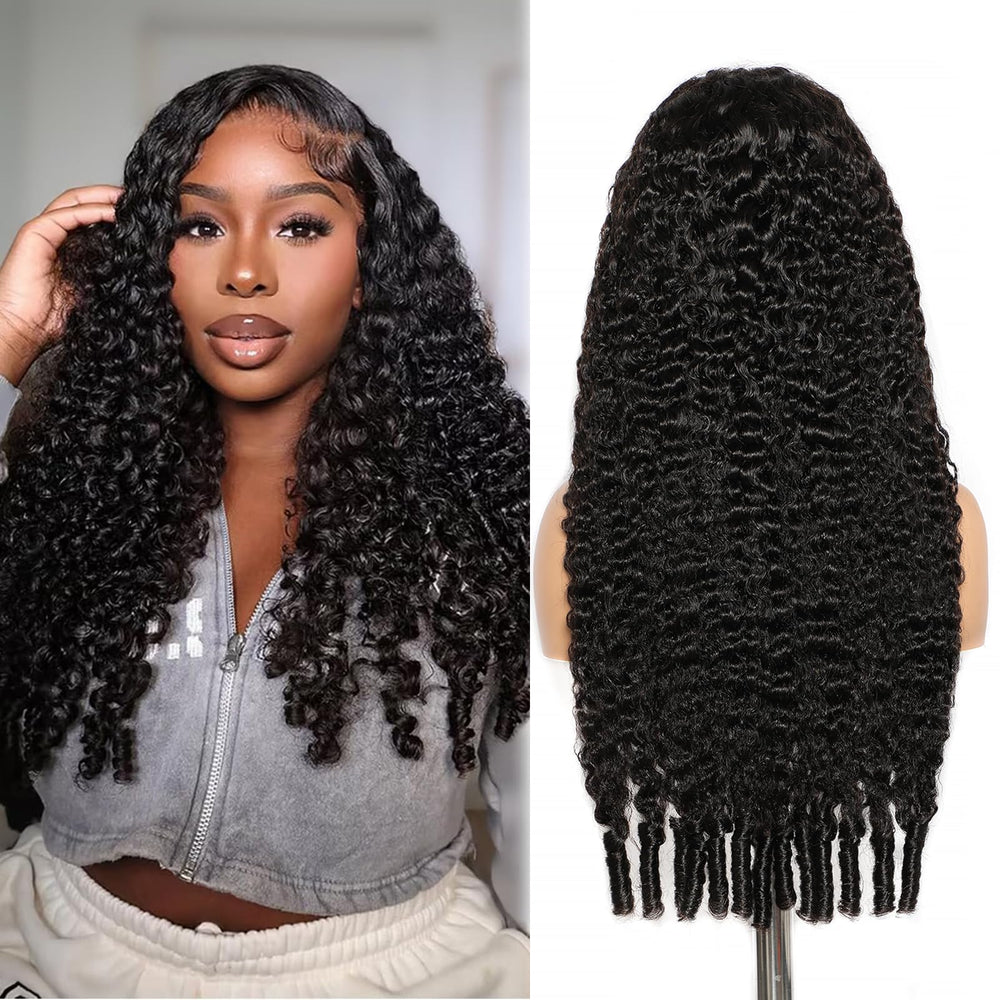 Lemoda front packaging showing full lace frontal and product length benefit